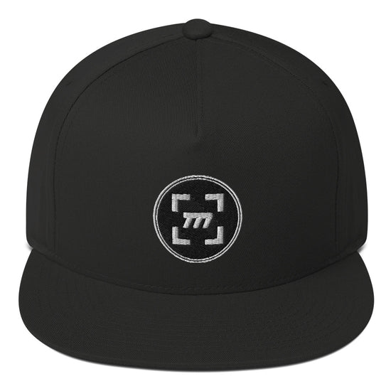 Logo Flat Bill Cap