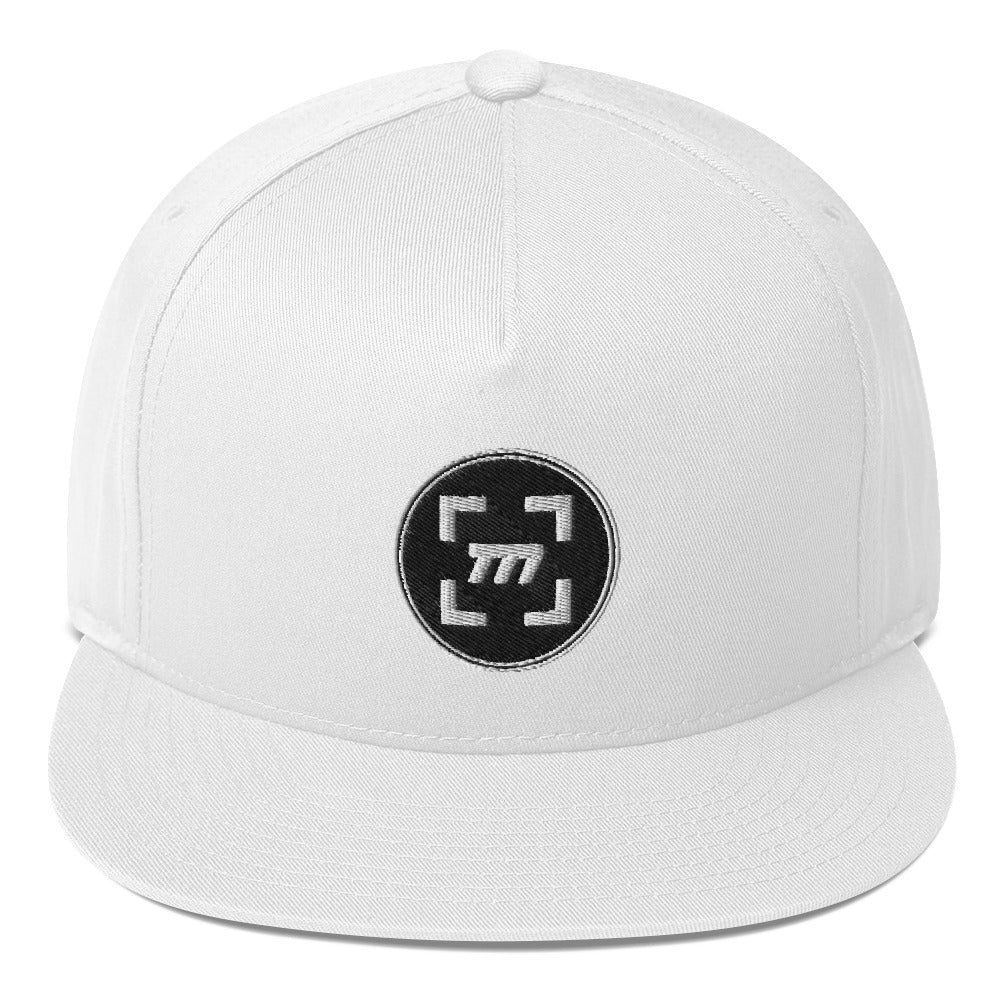 Logo Flat Bill Cap