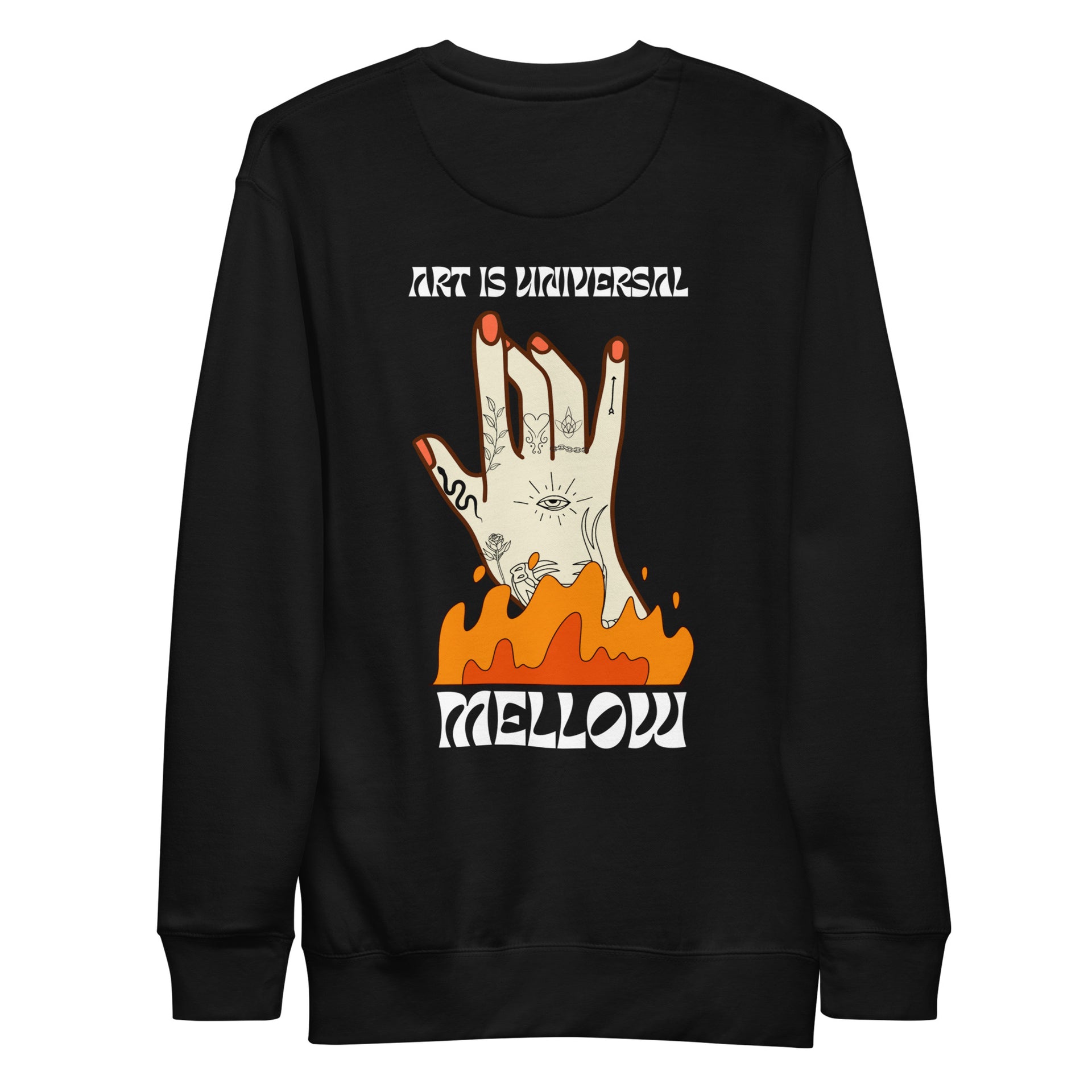Body Language Graphic Crewneck