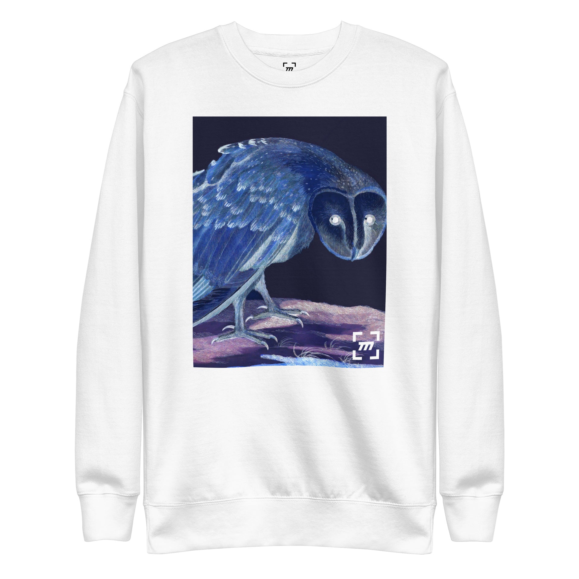 Midnight Owl Crewneck Sweater